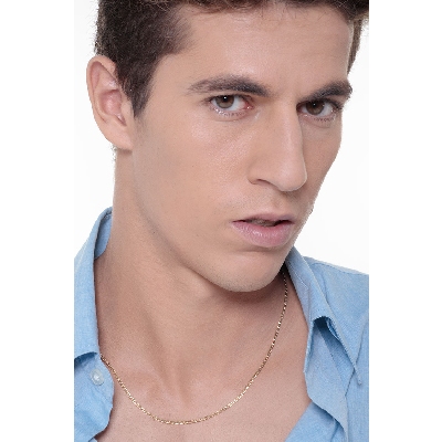 Cadena de oro amarillo de 18 quilates