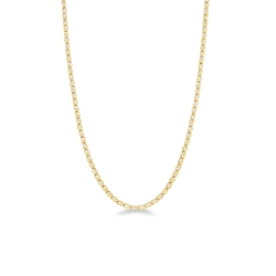 Cadena de oro amarillo de 18 quilates