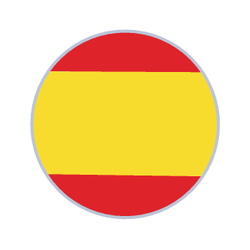 Cadena veneciana para hombre en oro blanco 18k 2 mm 50 cm